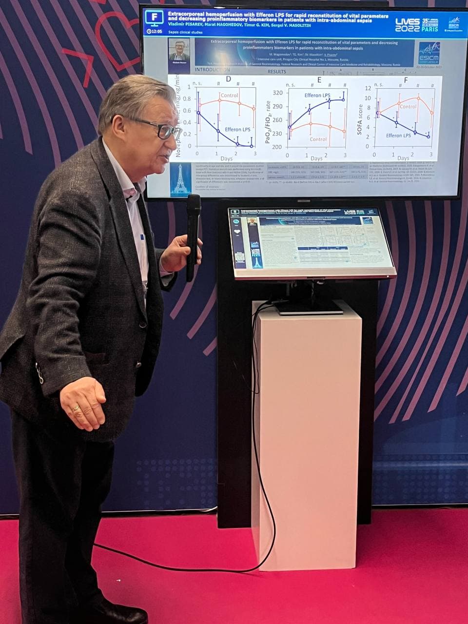 Efferon at LIVES 2022 in Paris