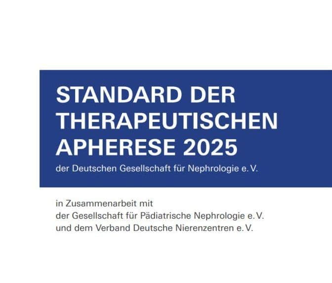 Efferon LPS® incorporated into clinical guidelines of the German Society of Nephrology for therapeutic apheresis